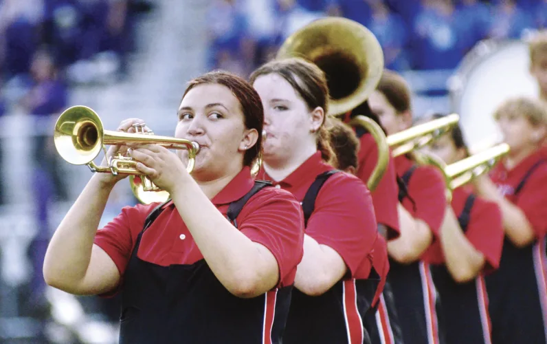 Vikings turn up the music at band night